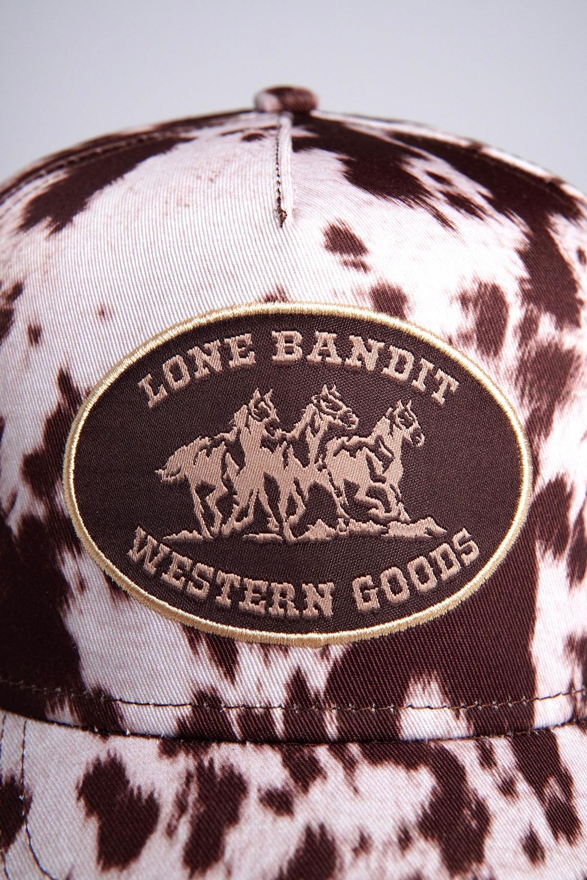 Western Goods Hat (Brown Cowhide)