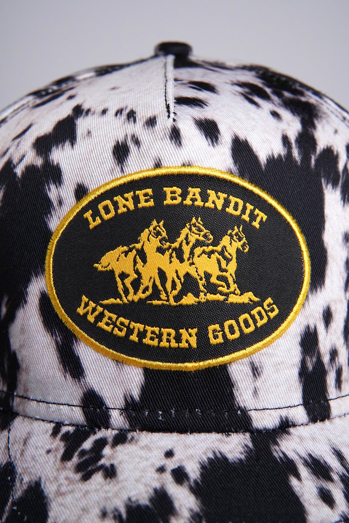 Western Goods Hat (Black Cowhide)