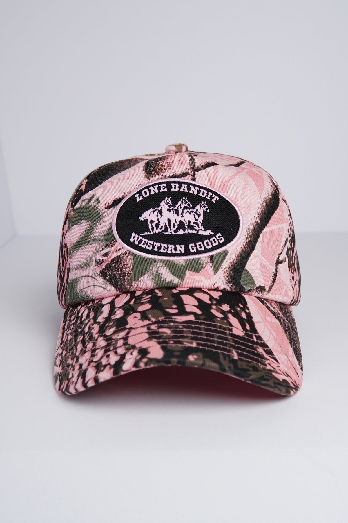 Western Goods Hat (Pink Camo)