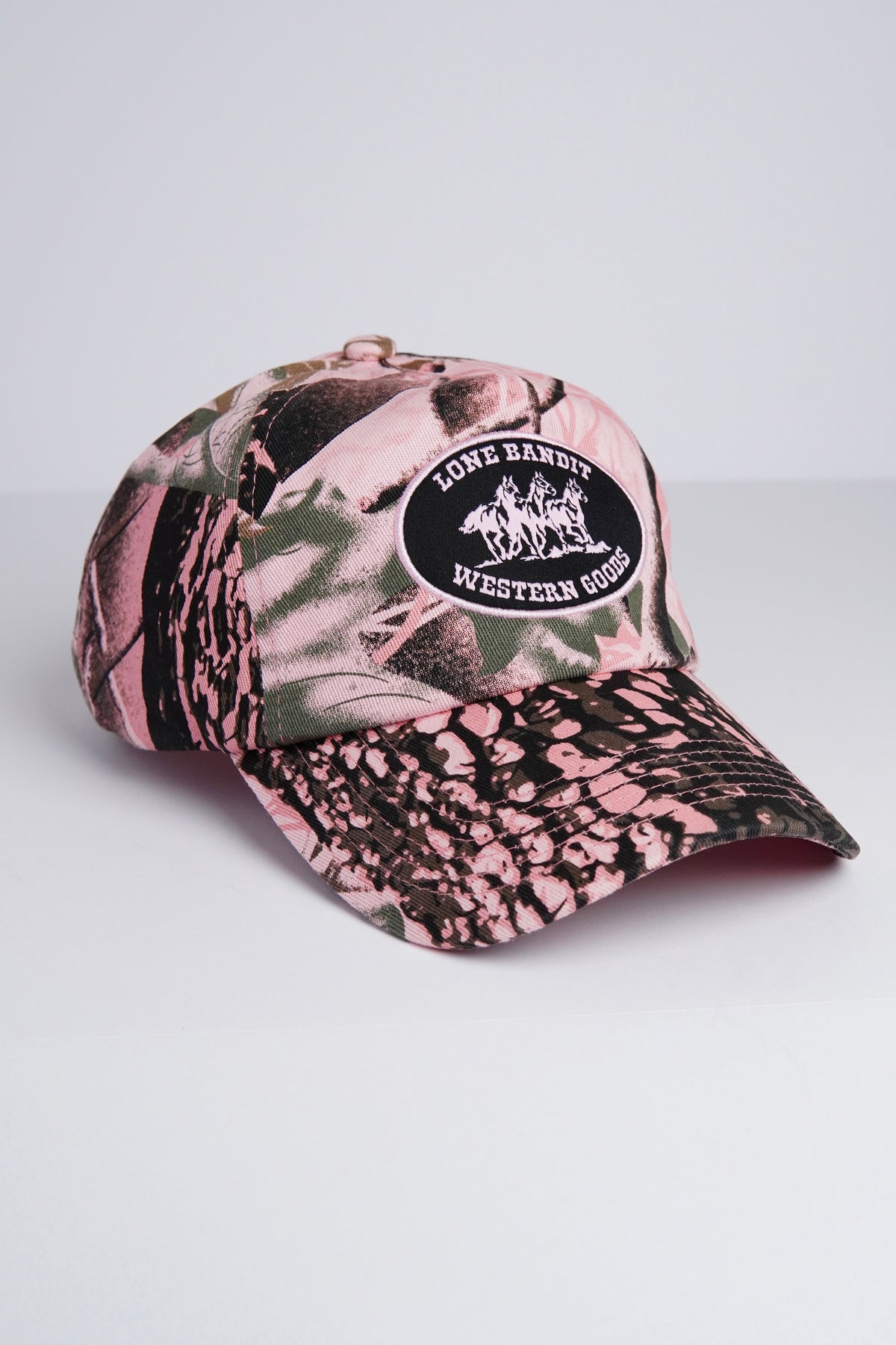 Western Goods Hat (Pink Camo)