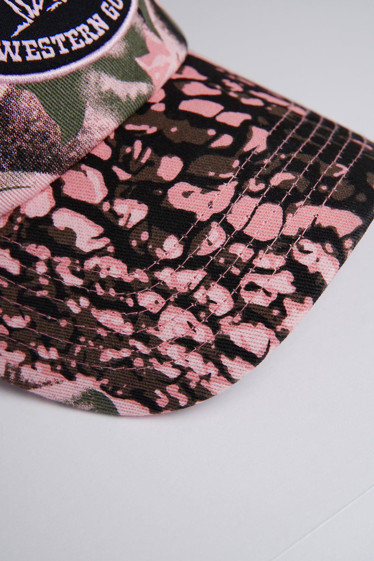 Western Goods Hat (Pink Camo)