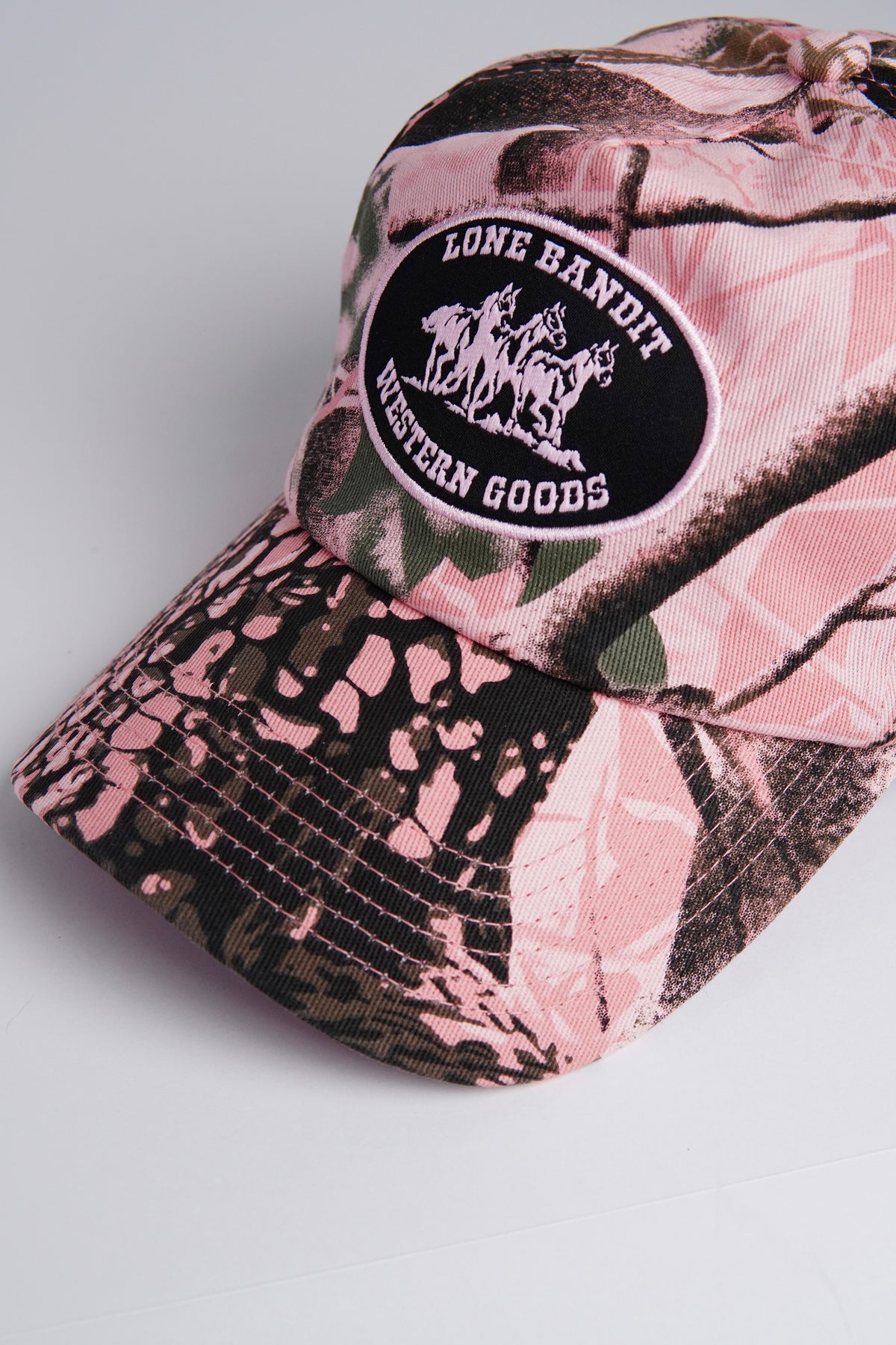 Western Goods Hat (Pink Camo)