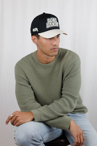 The Trailblazer Hat // Black & Off White
